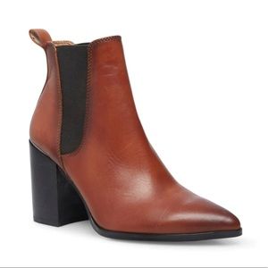 Steve Madden Leather Kason Bootie Sz 7.5